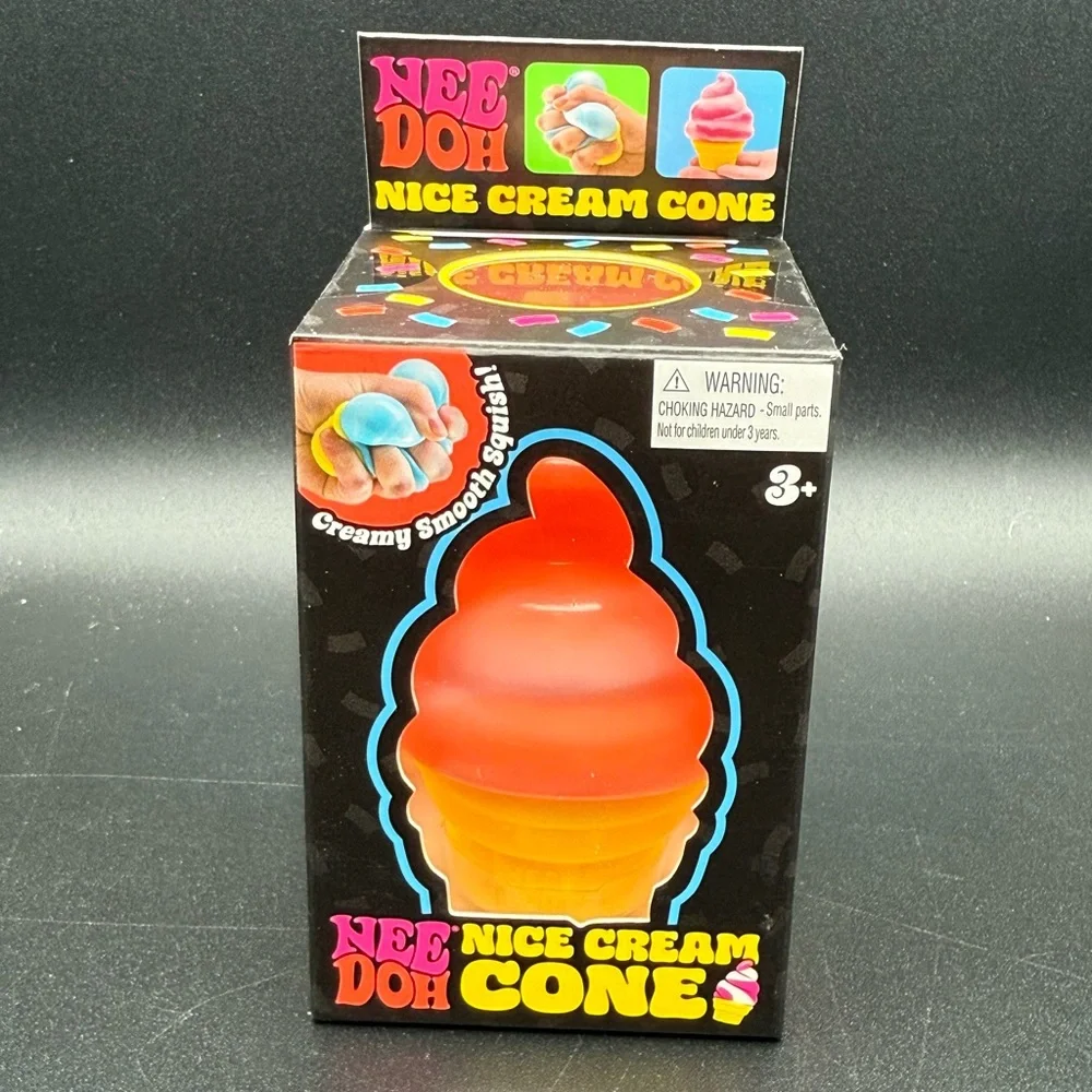O Ringe Needoh Schylling | Toys | Orange Needoh Nice Cream Cone Ice Cream Squishy Toy ...